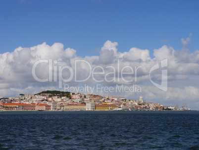 Sicht auf Lissabon und Tejo