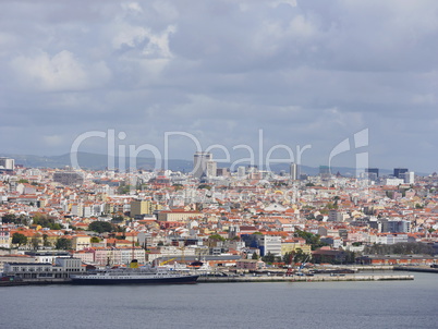 Sicht auf Lissabon und Tejo