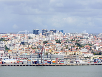Sicht auf Lissabon und Tejo