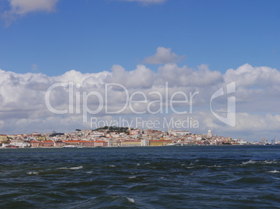 Sicht auf Lissabon und Tejo