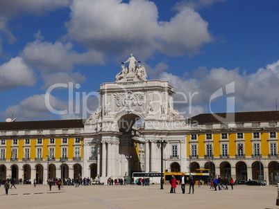 Platz des Handels in Lissabon