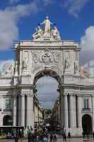 Platz des Handels in Lissabon