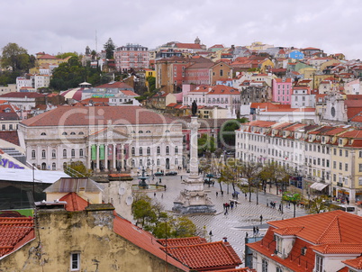 Rossio-Platz Lissabon