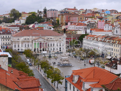 Rossio-Platz Lissabon