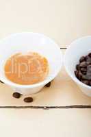 espresso cofee and beans