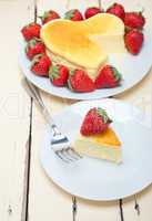 heart cheesecake