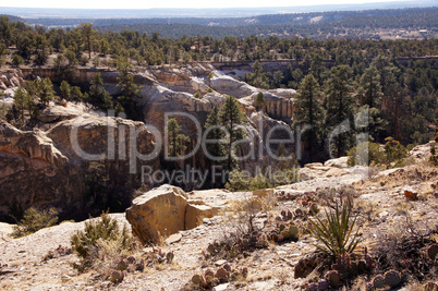 El Morro National Monument, Neu Mexiko, USA