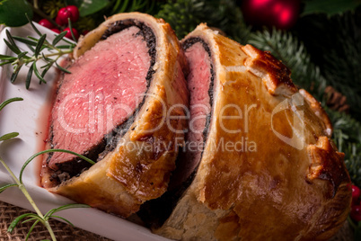 Beef Wellington as Advent creation