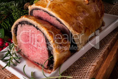 Beef Wellington as Advent creation