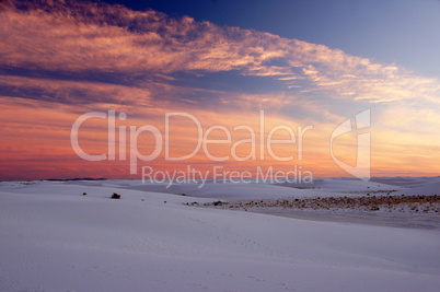 White Sands Nationalpark, New Mexico, USA