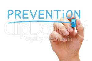 Prevention Blue Marker