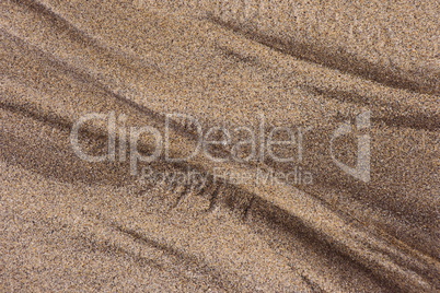 Sandstruktur am Strand von Playa del Risco