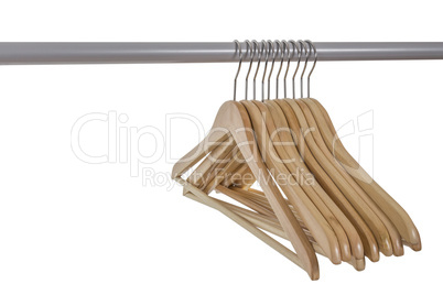 Empty Hangers or Rack