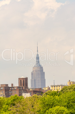 Buildings of New York. Manhattan skyline