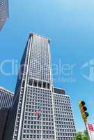 Buildings of New York. Manhattan skyline