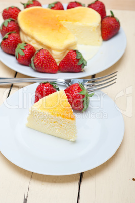 heart cheesecake