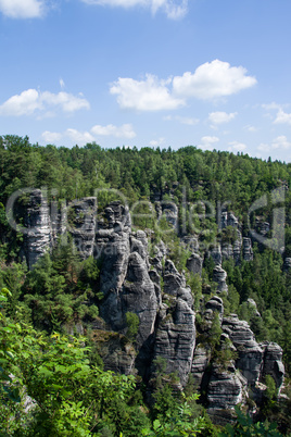 Elbsandsteingebirge, Sachsen, Deutschland