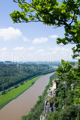 Elbsandsteingebirge, Sachsen, Deutschland