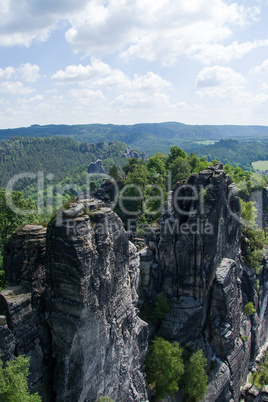 Elbsandsteingebirge, Sachsen, Deutschland