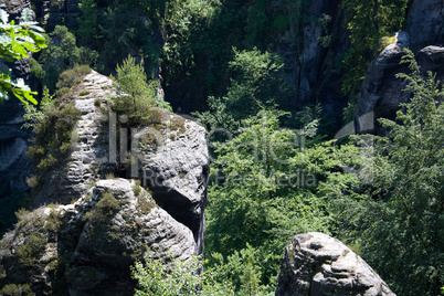 Elbsandsteingebirge, Sachsen, Deutschland