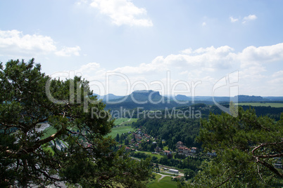 Elbsandsteingebirge, Sachsen, Deutschland