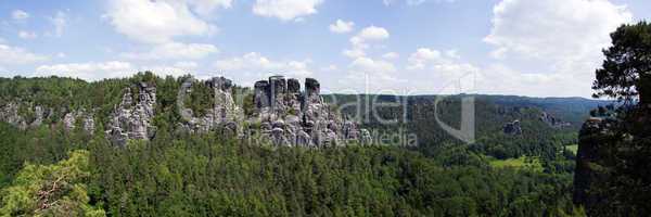 Elbsandsteingebirge, Sachsen, Deutschland