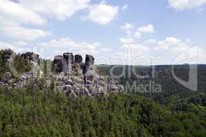 Elbsandsteingebirge, Sachsen, Deutschland