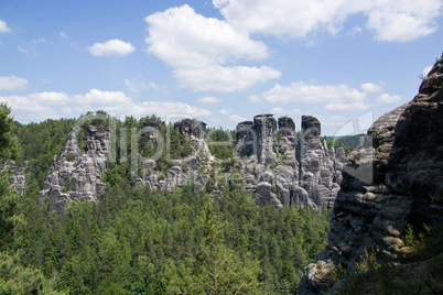 Elbsandsteingebirge, Sachsen, Deutschland