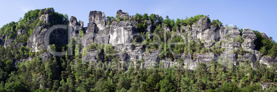 Bastei, Elbsandsteingebirge, Deutschland