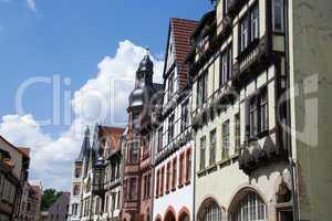 Quedlinburg, Sachsen-Anhalt, Deutschland, Heilige-Geist-Strasse