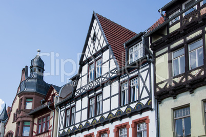 Quedlinburg, Sachsen-Anhalt, Deutschland, Heilige-Geist-Strasse