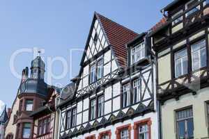 Quedlinburg, Sachsen-Anhalt, Deutschland, Heilige-Geist-Strasse