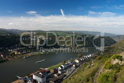 Sankt Goar, Rheinland-Pfalz, Deutschland