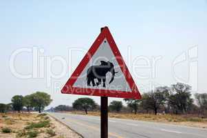 Achtung! Elefant, Namibia