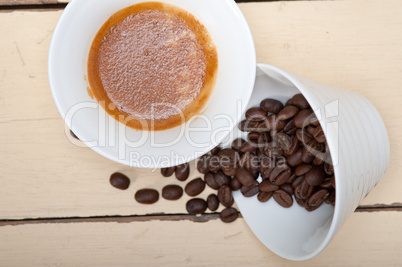 espresso cofee and beans