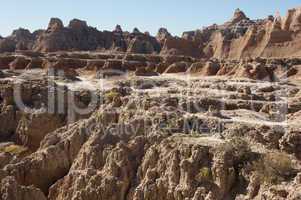 Badlands National Park, Utah, USA