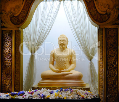 Buddha statue at the temple