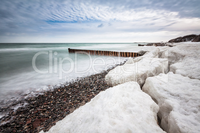 Winter an der Ostsee