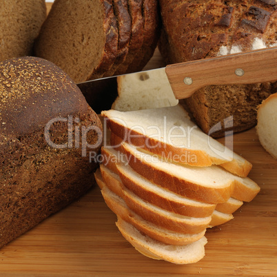 cut bread