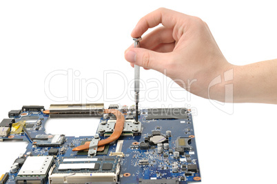 Repair of a computer