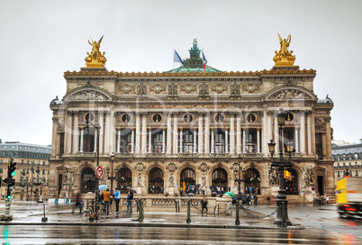 The Palais Garnier (National Opera House) in Paris, France