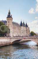 The Conciergerie building in Paris, France