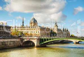 The Conciergerie building in Paris, France