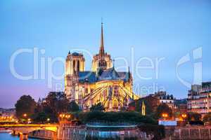 Notre Dame de Paris cathedral