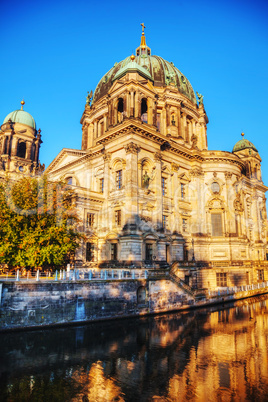 Berliner Dom cathedral in the morning