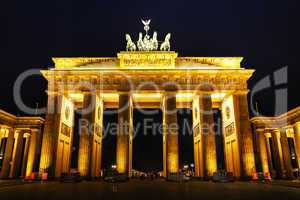 Brandenburg gate in Berlin, Germany