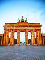 Brandenburg gate in Berlin, Germany