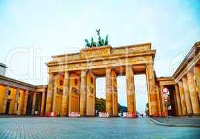 Brandenburg gate in Berlin, Germany