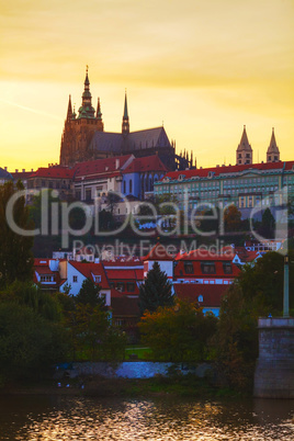 Old Prague cityscape