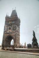 The Old Town tower of Charles bridge